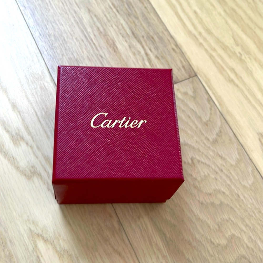 Cartier ring box and box case
